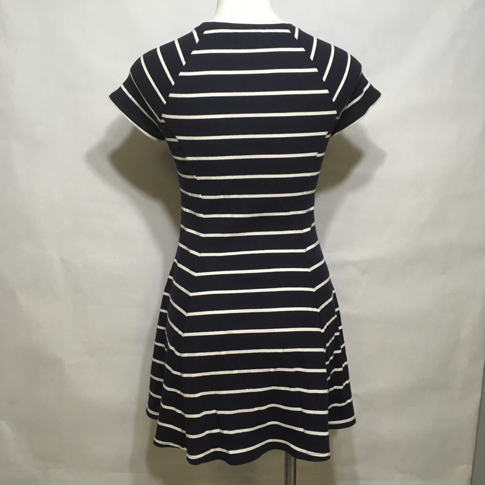 BDG STRIPED RIBBED SHORT SLEEVE DRESS - Picture 7 of 13